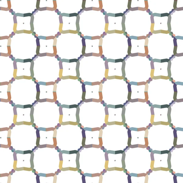 Безшовний Візерунок Геометричними Формами — стоковий вектор