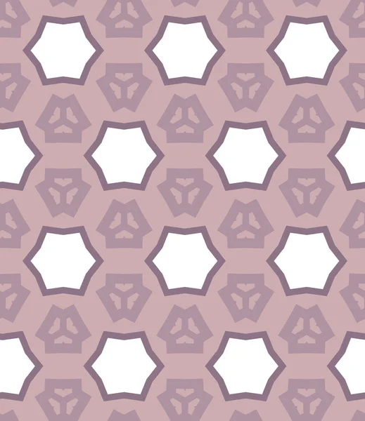 幾何学的な形をしたシームレスなパターン ベクターイラスト — ストックベクタ