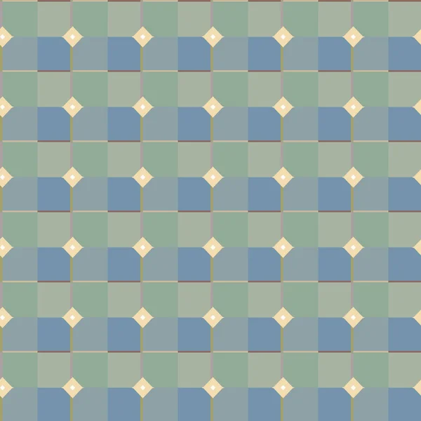 Naadloos Patroon Met Geometrische Vormen — Stockvector