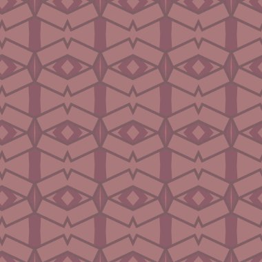 Geometrik şekilli kusursuz desen vektör çizimi