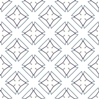 Geometrik şekilli kusursuz desen vektör çizimi