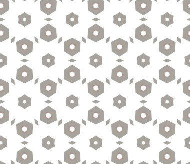 Geometrik şekilli kusursuz desen vektör çizimi