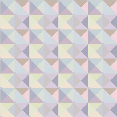 Geometrik şekilli kusursuz desen vektör çizimi