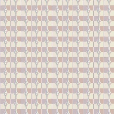 Geometrik şekilli kusursuz desen vektör çizimi