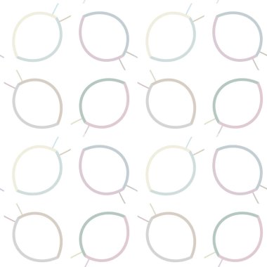 Geometrik şekilli kusursuz desen. vektör illüstrasyonu