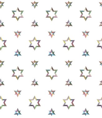 Geometrik şekilli kusursuz desen vektör çizimi