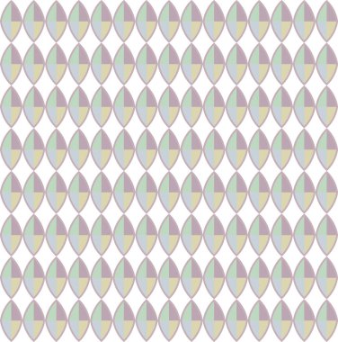 Geometrik şekilli kusursuz desen vektör çizimi