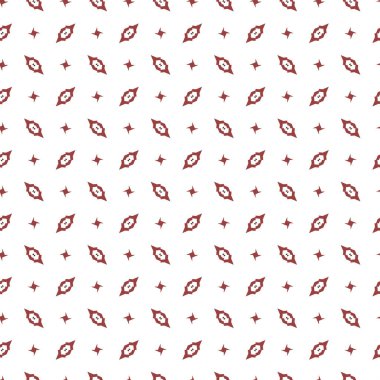 Geometrik şekilli kusursuz desen. vektör illüstrasyonu