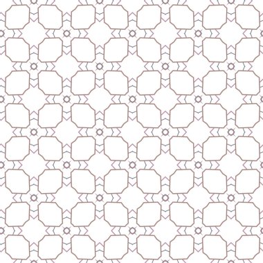 Geometrik şekilli kusursuz desen vektör çizimi