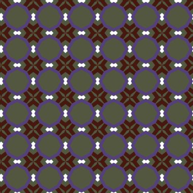 geometrik şekilli kusursuz desen