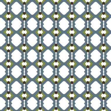 geometrik şekilli kusursuz desen