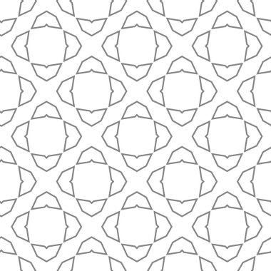 Geometrik şekilli kusursuz desen. vektör illüstrasyonu