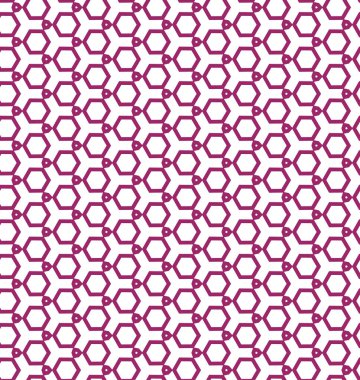 Geometrik şekilli kusursuz desen vektör çizimi