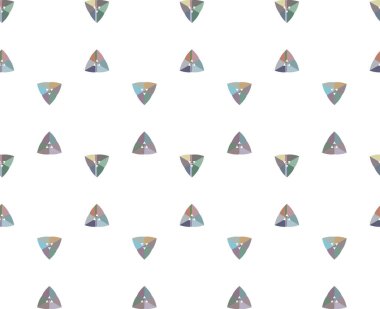 geometrik şekilli kusursuz desen