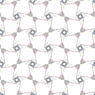 geometrik şekilli kusursuz desen