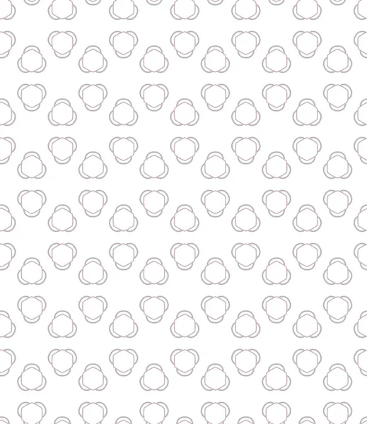 Seamless Pattern Geometric Shapes Vector Illustration — Stock Vector