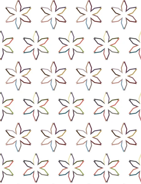 Geometrik şekilli kusursuz desen vektör çizimi