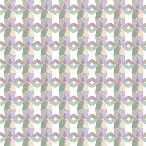 Geometrik şekilli kusursuz desen vektör çizimi