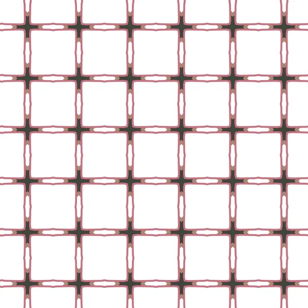 Modello Senza Soluzione Continuità Con Forme Geometriche Illustrazione Vettoriale — Vettoriale Stock