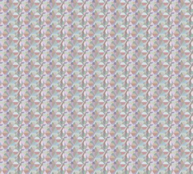 Geometrik şekilli kusursuz desen vektör çizimi