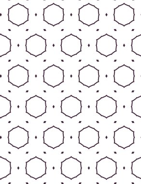 Geometrik şekilli kusursuz desen vektör çizimi