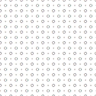 Geometrik şekilli kusursuz desen vektör çizimi