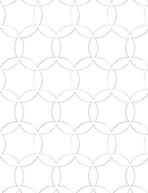 Geometrik şekilli kusursuz desen. vektör illüstrasyonu