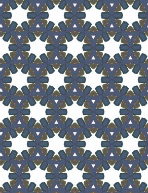 Geometrik şekilli kusursuz desen. vektör illüstrasyonu