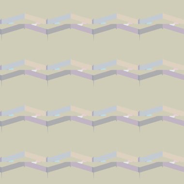 Geometrik şekilli kusursuz desen vektör çizimi