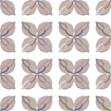 Geometrik şekilli kusursuz desen vektör çizimi