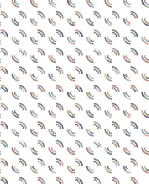 Geometrik şekilli kusursuz desen vektör çizimi