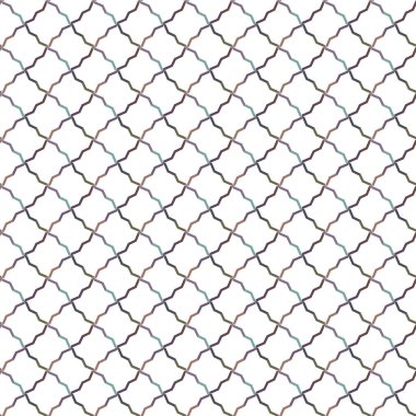 Geometrik şekilli kusursuz desen vektör çizimi