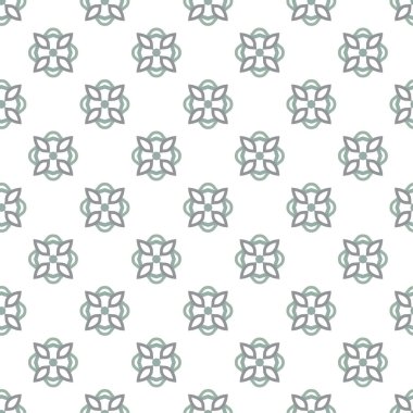 Geometrik şekilli kusursuz desen vektör çizimi