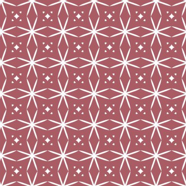 Geometrik şekilli kusursuz desen vektör çizimi