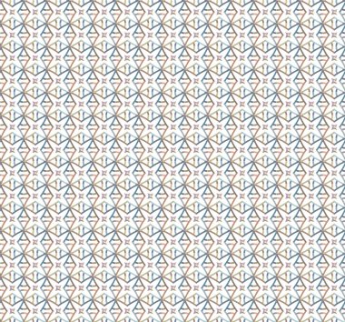 geometrik şekilli kusursuz desen