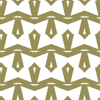 Geometrik şekilli kusursuz desen vektör çizimi