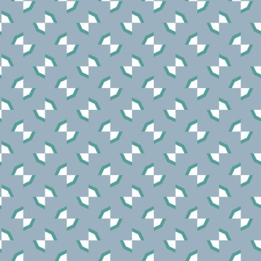 Geometrik şekilli kusursuz desen vektör çizimi