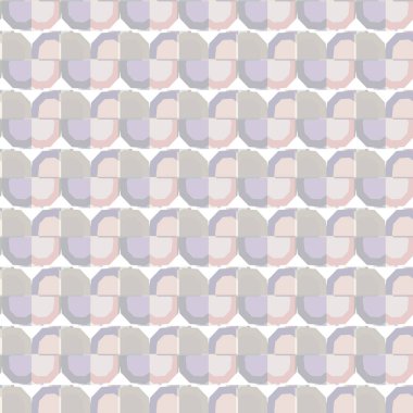 Geometrik şekilli kusursuz desen vektör çizimi