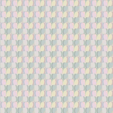 Geometrik şekilli kusursuz desen vektör çizimi