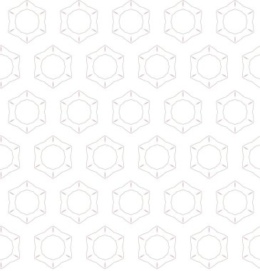 geometrik şekilli kusursuz desen