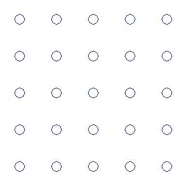 Geometrik şekilli kusursuz desen vektör çizimi