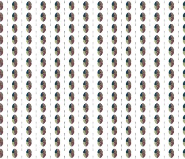 geometrik şekilli kusursuz desen