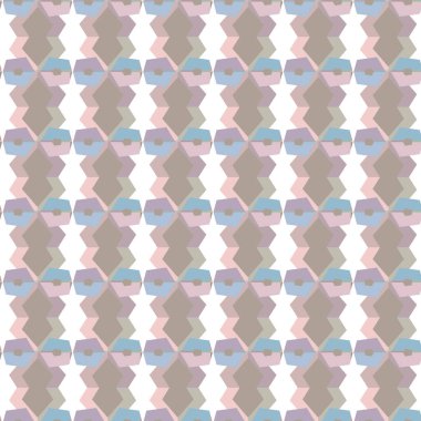 geometrik şekilli kusursuz desen