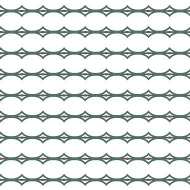 Geometrik şekilli kusursuz desen vektör çizimi
