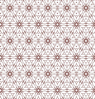 Geometrik şekilli kusursuz desen vektör çizimi