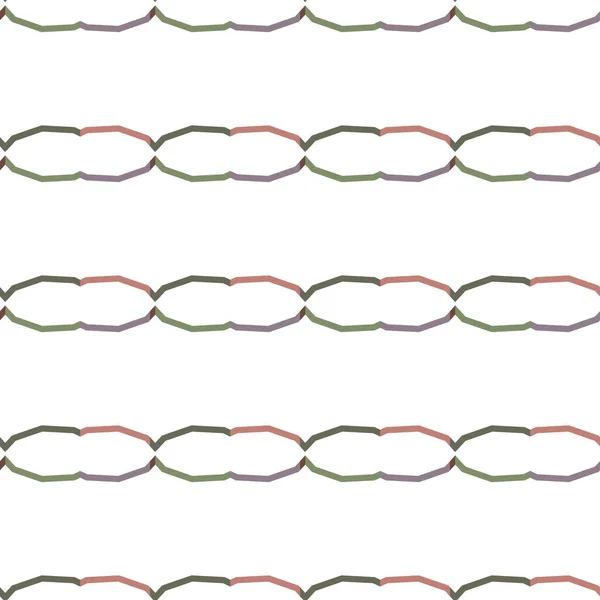 Motif Sans Couture Avec Des Formes Géométriques — Image vectorielle