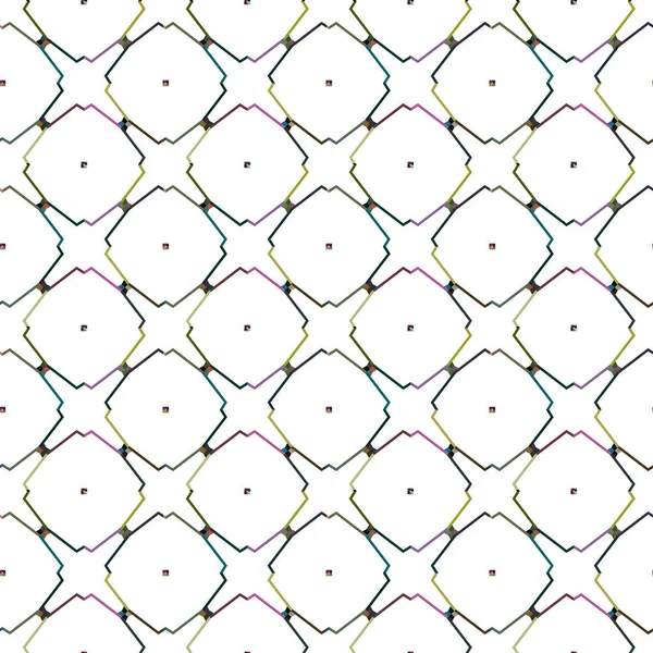 Geometrik şekilli kusursuz desen vektör çizimi
