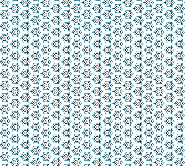 Seamless Pattern Geometric Shapes Vector Illustration — Stock Vector