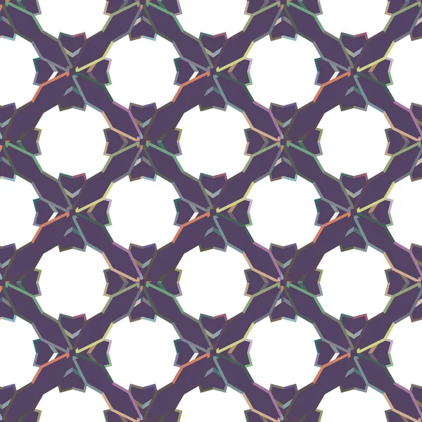 Geometrik şekilli kusursuz desen vektör çizimi