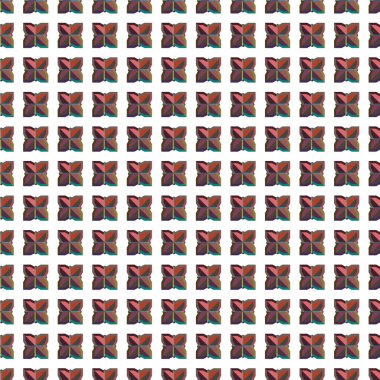 Geometrik şekilli kusursuz desen vektör çizimi